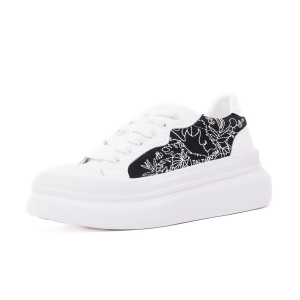 Pantofi dama PASS Collection, 2USL60008B 47-Z din piele ecologica, alb