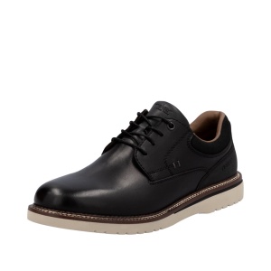 Pantofi barbati, piele naturala, 04501-00, negru