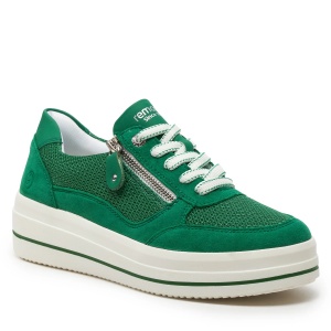 Pantofi tip sneakers, piele intoarsa de antilopa D1C04-52