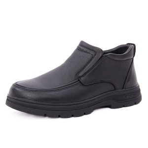 Ghete barbati din piele naturala, Otter 2D6101 01-N, negru