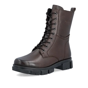 Ghete dama Rieker Y7116-25, maro