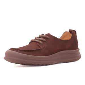 Pantofi dama casual din piele naturala, Feeling, 1083, maro