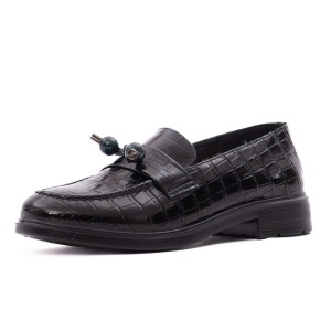 Pantofi dama din piele naturala lacuita, PASS Collection J9J980002A 01-O