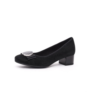Pantofi damă Karisma din piele întoarsă cu strasuri JIJI60016A 01-I