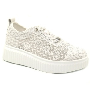 Pantofi dama sport din material textil, Lee Cooper OBUWIE LCW-26-16-4284LA, alb