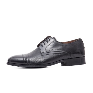 Pantofi eleganti din Piele de Cerb Le Colonel Negru OC48470 01-N