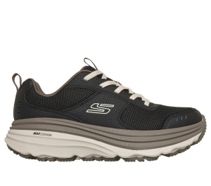 Pantofi sport damă Skechers Max Cushioning Zirrus - Cobble Stone 180418 BKNT, negru / natur