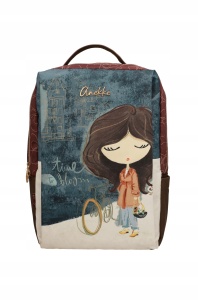 Rucsac damă TRAVEL TULIP din material textil, Anekke 43575-001 Multicolor