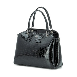 Geantă Zea Office Premium Mod 277 Croco Lăcuit