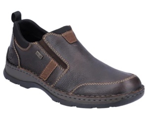 Pantofi barbati impermeabili, piele naturala, 05355-25