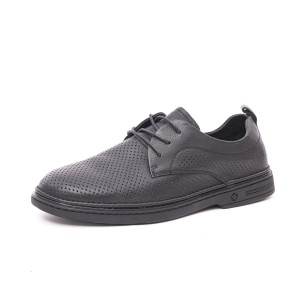 Pantofi bărbați negri din piele naturală Otter 7CCJ60003A 01-N – casual
