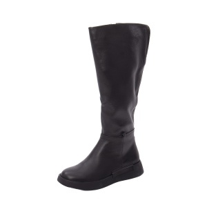 Cizme dama din piele naturala, Feeling 27-070-01, negru