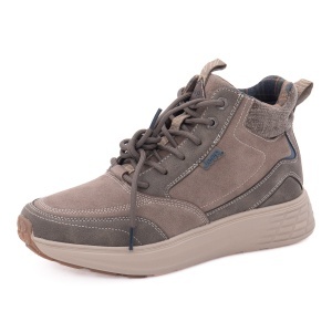 Ghete barbati din piele mix, JEEP JM62040A 029 MIDWAY BOOT, taupe