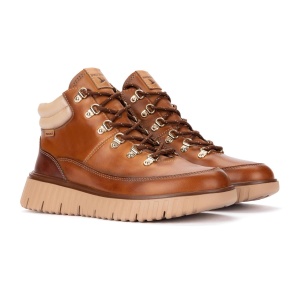 Ghete dama din piele naturala, Pikolinos, SEGOVIA W5P W5P-8978C2, coniac