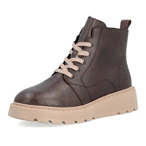 Ghete dama Rieker 70405-25, maro