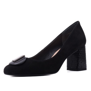 Pantofi dama eleganti din piele naturala, Epica, OE11804-561-877SOFT 01-2, negru