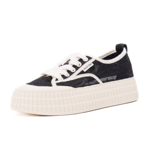 Pantofi vara dama PASS Collection, 5VXA60005A 01-T din material textil, negru