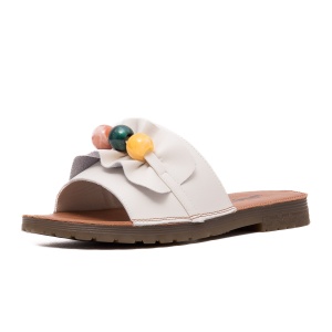 Papuci dama,piele naturala,X4X440016F 52-N