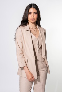 Sacou Parma bej – eleganță lejeră și rafinament urban