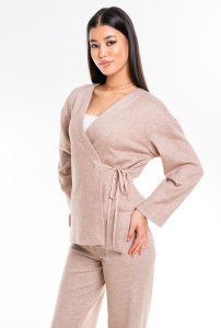 Bluza uni tricotata GIZEL, bej