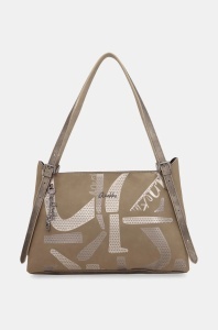 Geanta eleganta din piele ecologica, Anekke 43632-453 Taupe Multicolor