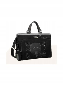 Geanta eleganta ORCHESTRA IRON din piele ecologica, Anekke 43756-116 Negru