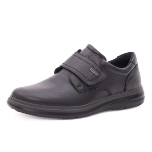 Pantofi barbati casual din piele naturala, IMAC IC201458 01-N, negru