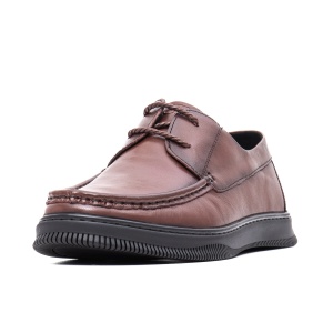 Pantofi casual, piele naturala, E6E600038B 02-N, maro