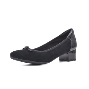 Pantofi piele intoarsa eleganti JIJI50106B 01-I
