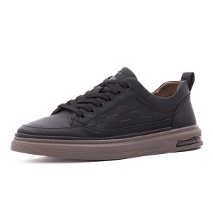 Pantofi barbati din piele naturala, Otter, V2V270008A 01-N, negru