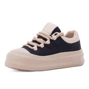 Pantofi dama sport din piele naturala, Feeling, 393105, negru