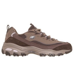 Pantofi sport damă Skechers D'Lites - Modern Classic 150872 CHOC, maro ciocolatiu