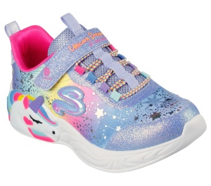 Pantofi sport Skechers Led, Unicorn 302311L BLMT Multicolor