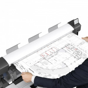Pachet Plotter Canon imagePROGRAF TM-350 MFP cu stand și Scaner Lm36 - Img 6