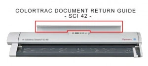 Suport reîntoarcere document scanat Colortrac SmartLF SCi 42
