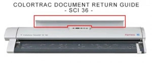 Suport reîntoarcere document scanat Colortrac SmartLF SCi36