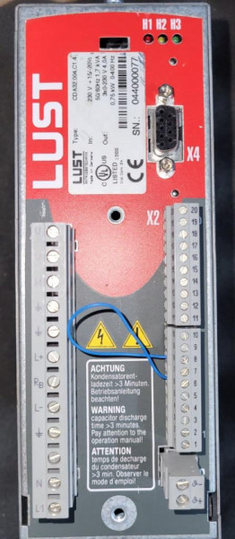Lust CDA32.004.C1.4 Servodrive, 4A