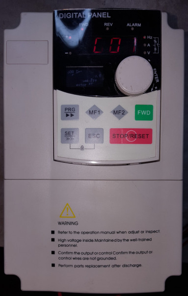 VFD Inverter Klinger Born PI8100A-2R2G1 - 2,2kW