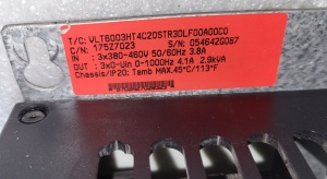 Convertizor de frecventa (VFD) Danfoss VLT 6003HT, 1.5kW - Img 2
