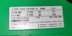 Convertizor de frecventa / VFD Control Techniques Commander C200 4kW