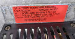 Convertizor de frecventa / VFD Danfoss VLT 5001, 0.75kW