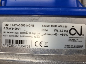 Convertizor de frecventa / VFD OJ-DV 5.5kW - Img 2