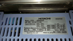 Hitachi X200 004HFEF Inverter, 0.4kW