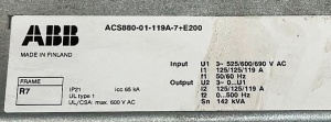 Convertizor de frecventa / VFD ABB ABB ACS880-01-119A-7, 110kW / 525Vac - Img 2