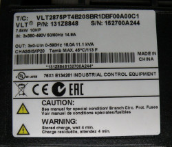 Convertizor de frecventa (VFD) VFD Danfoss VLT 2875, 7.5kW