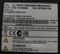 Convertizor de frecventa (VFD) Danfoss VLT 2830, 3kW