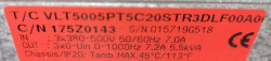 Convertizor de frecventa / VFD Danfoss VLT 5005, 3kW