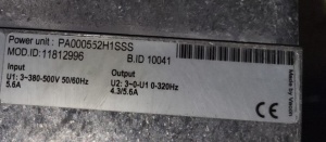 Convertizor de frecventa / VFD Vacon NXS 2.2kW - Img 2