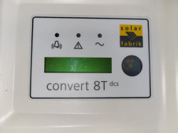 Solar inverter on-grid Solar Fabrik, 7.6kW