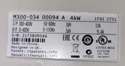 Convertizor de frecventa / VFD Control Techniques Unidrive M300 4kW